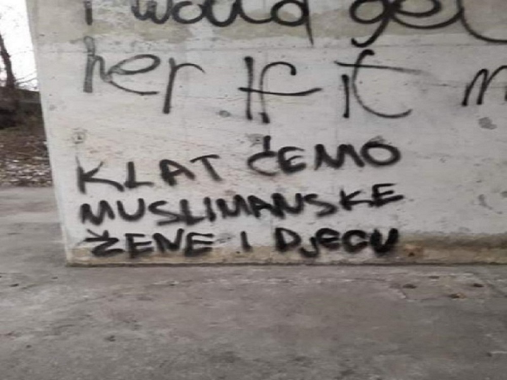 U Čapljini uvredljivi grafiti prema muslimanima