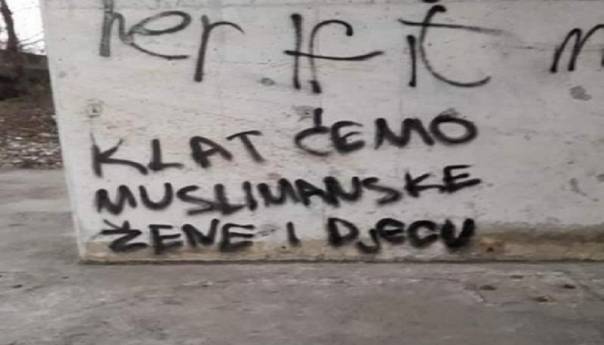 U Čapljini uvredljivi grafiti prema muslimanima