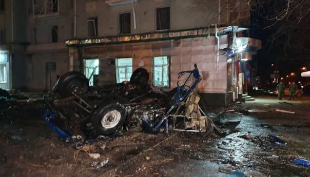 U centru Luganska eksplodirao automobil sa 10 do 15 kg eksploziva