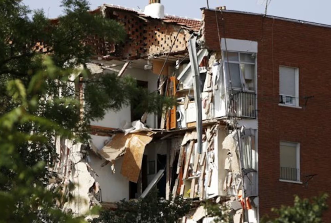 U centru Madrida se urušio dio zgrade, tri osobe povrijeđene