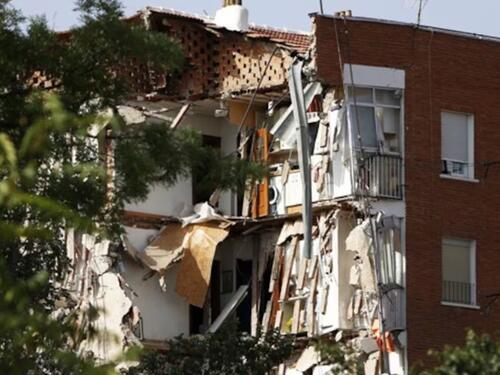 U centru Madrida se urušio dio zgrade, tri osobe povrijeđene
