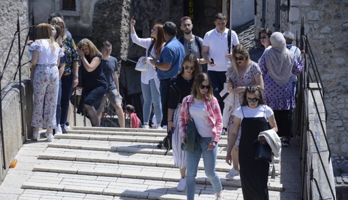 U četiri mjeseca manje turista za 1,1 odsto