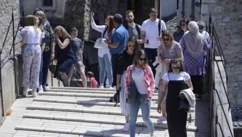 U četiri mjeseca manje turista za 1,1 odsto