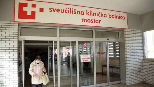 U covid bolnici u Mostaru 12 bolesnika