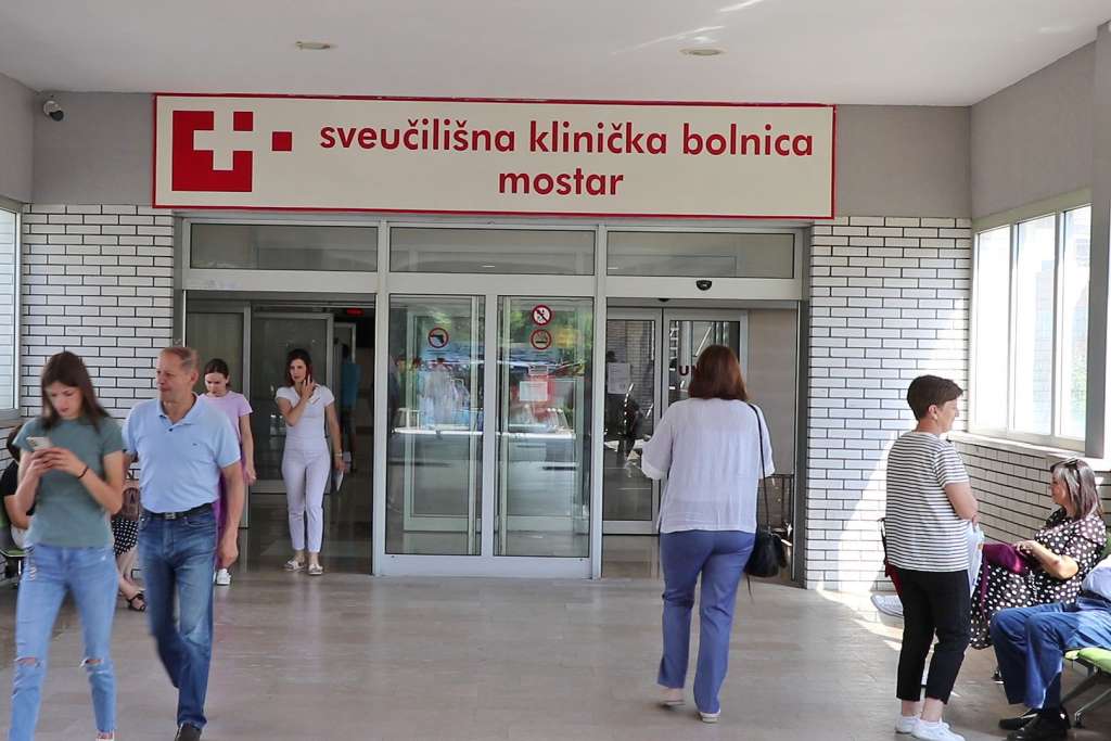 U covid bolnici u Mostaru preminuo muškarac iz Ljubuškog