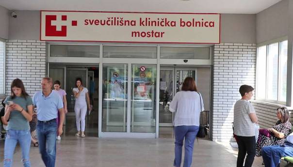 U covid bolnici u Mostaru preminuo muškarac iz Ljubuškog