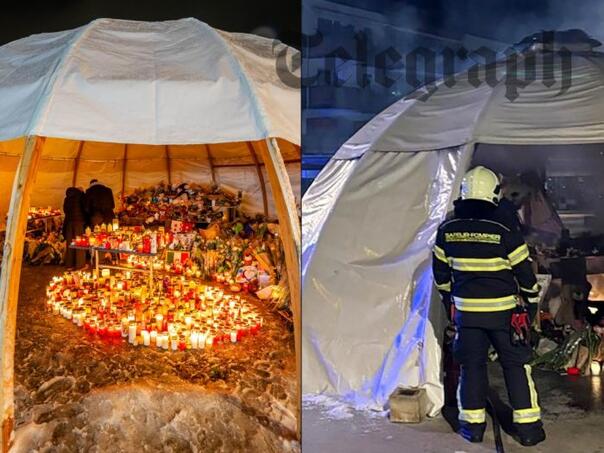 U Crans Montani izgorio spomenik posvećen žrtvama požara u noćnom klubu