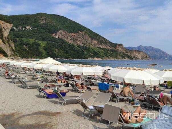 U Crnoj Gori u julu više od milion noćenja u kolektivnom smještaju