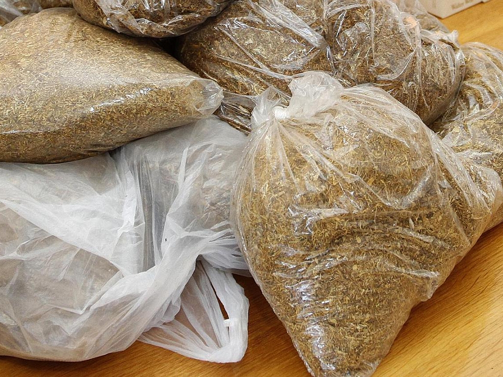 U Crnoj Gori zaplijenjeno više od 660 kilograma rezanog duhana