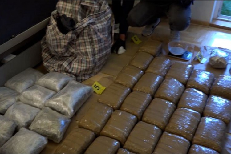 U Filmskom gradu u Beogradu zaplijenjeno 45 kg marihuane