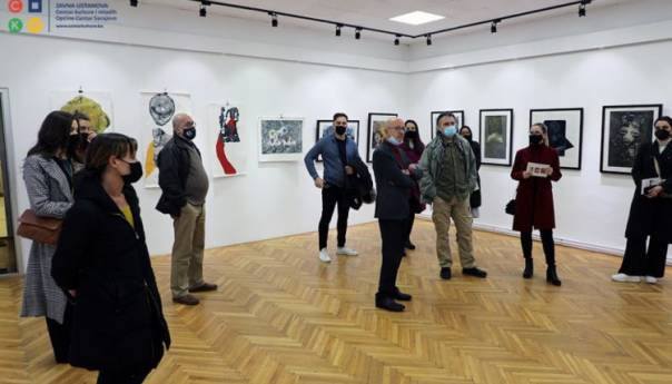 U Foto galeriji CKM-a otvorena izložba grafika mladih umjetnika