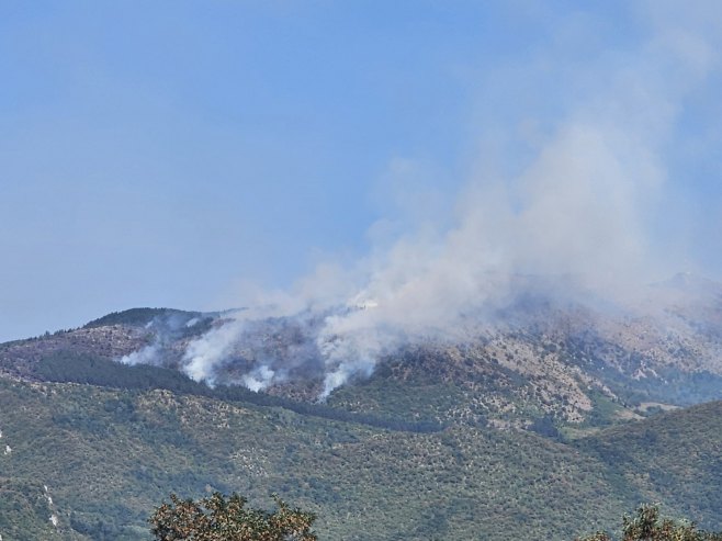 U gašenju požara na Trebeviću pomažu i šumari