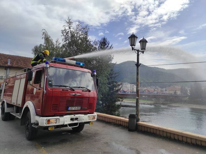U Goraždu izgorjela porodična kuća