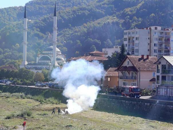 U Goraždu održana pokazna vježba "Brza reakcija Drina 2025."