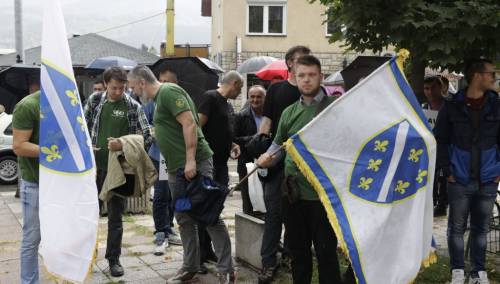 U Goraždu skup podrške Edinu Vranju i svim braniocima
