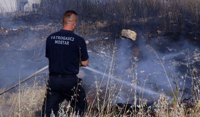 U Hercegovačko-neretvanskom kantonu osam požara