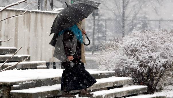 U Hercegovini kiša, a u Bosni kiša i snijeg