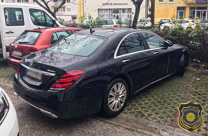 U Hercegovini pronađen Mercedes ukraden u Njemačkoj