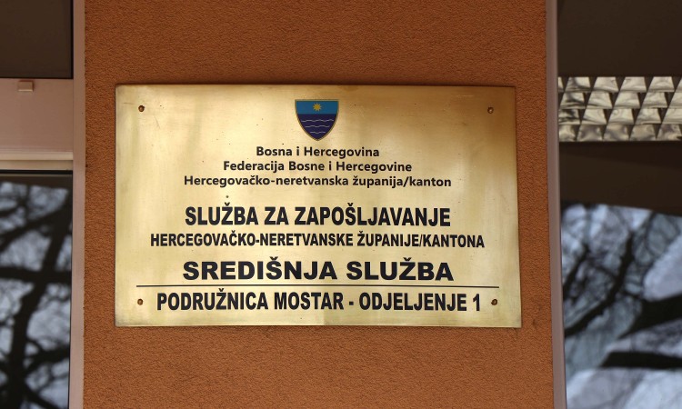 U HNK krajem aprila 32.015 nezaposlenih, novoprijavljenih 2360