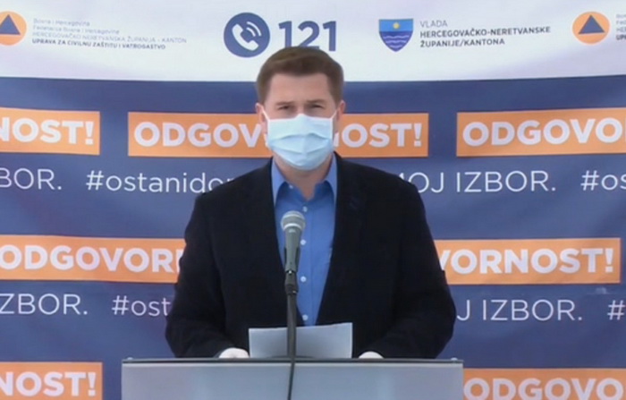 U HNK potvrđeno novih sedam slučajeva koronavirusa