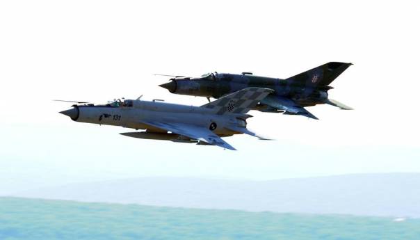 U Hrvatskoj se srušio vojni avion MiG 21