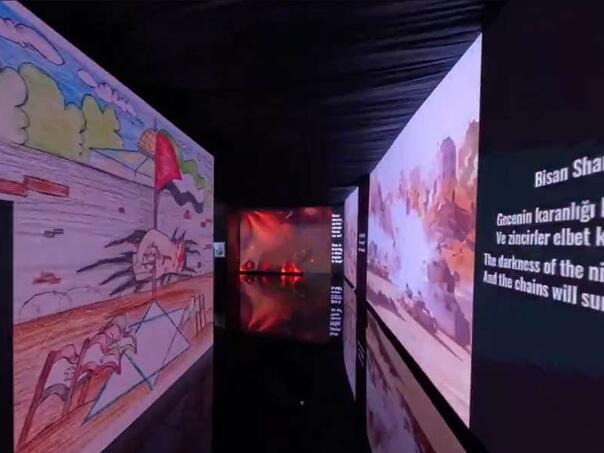 U Istanbulu otvorena izložba 'Neprobojni snovi: Izložba slika djece iz Gaze'
