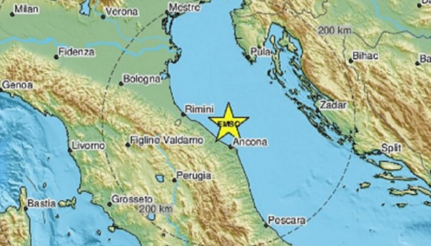 U Italiji zemljotres jačine 4.5 po Richteru