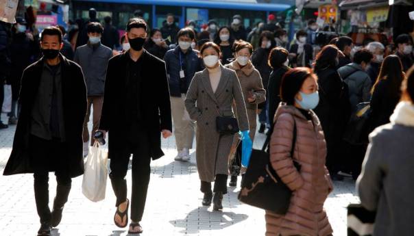 U Južnoj Koreji zabrinjava brzina širenja koronavirusa