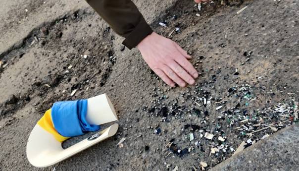 U Kijevu srušen dron, nosio tri kile eksploziva