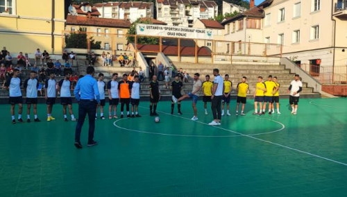 U Konjicu počeo malonogometni turnir 'Tri kornera penal'