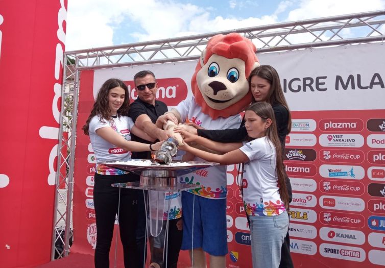 U Konjicu upriličena velika sportska zabava za mališane “Dan sporta” 