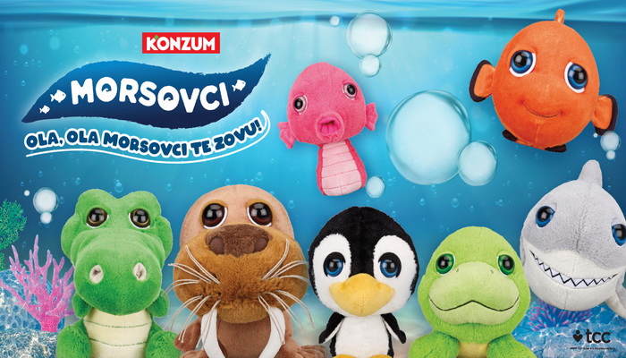 U Konzum su stigli Morsovci – vesela morska ekipa u misiji očuvanja životne sredine
