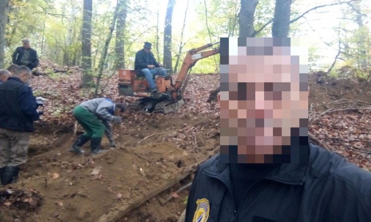 U Kozarskoj Dubici završena ekshumacija posmrtnih ostataka muške osobe