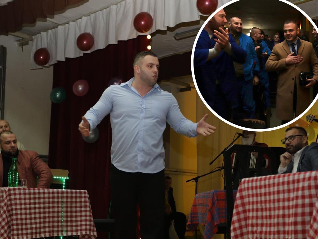 U KPZ Zenica organizovana novogodišnja zabava, Isak dobio aplauz