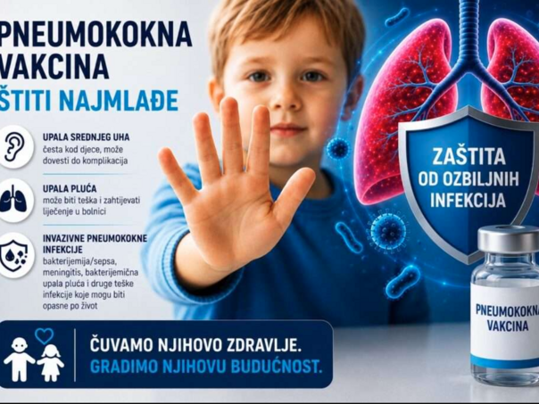 U KS od 7. septembra na raspolaganju nove doze pneumokokne vakcine