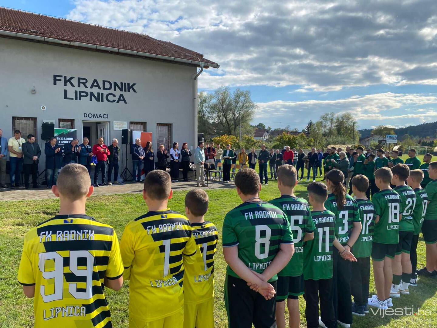 U Lipnici otvoren stadion u čast Sakibu Malkočeviću