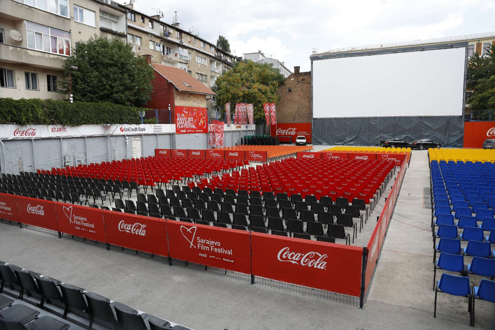 U Ljetnom kinu Coca-Cola podignuto najveće filmsko platno u regiji