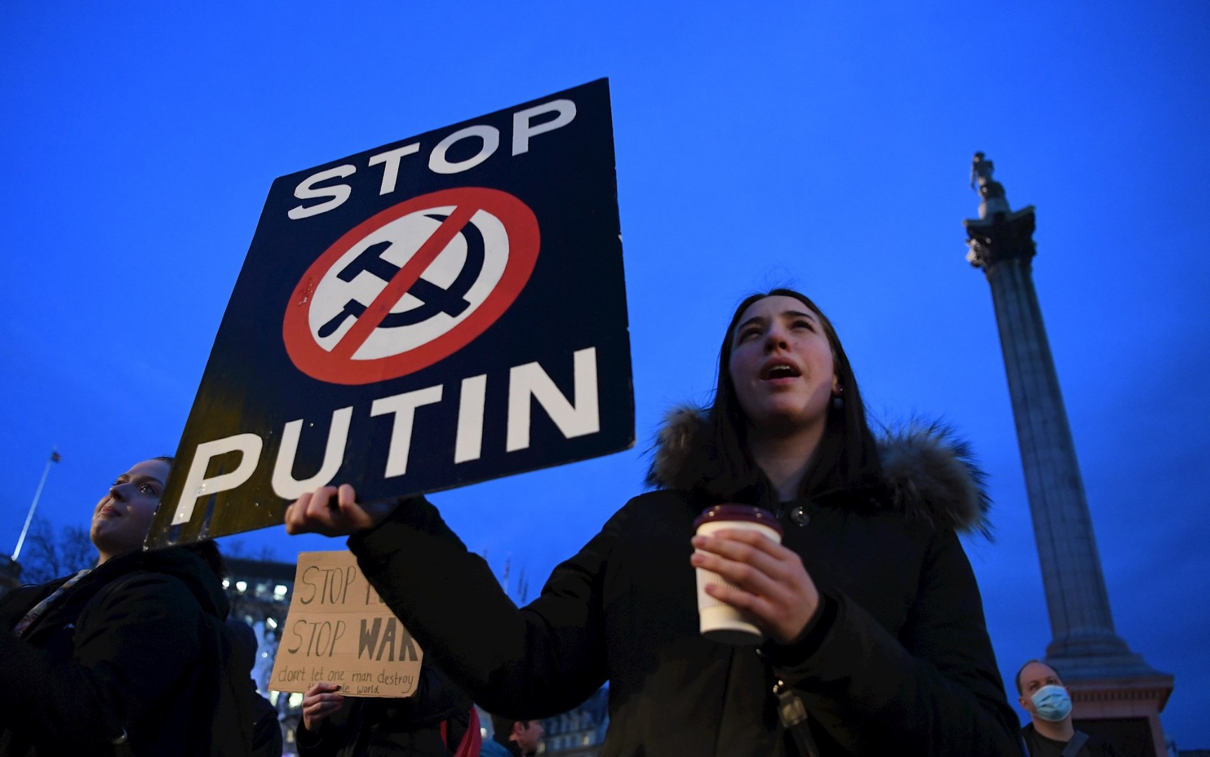 U Londonu i Bejrutu održani protesti protiv ruske agresije