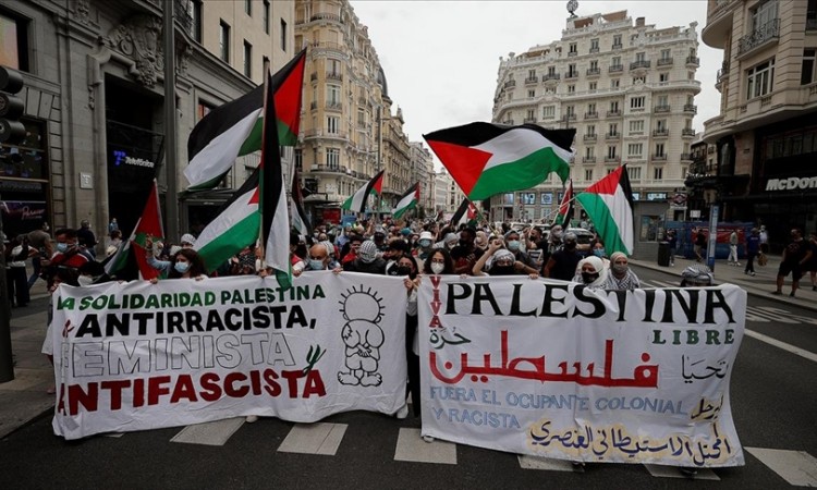 U Madridu protest podrške Palestini