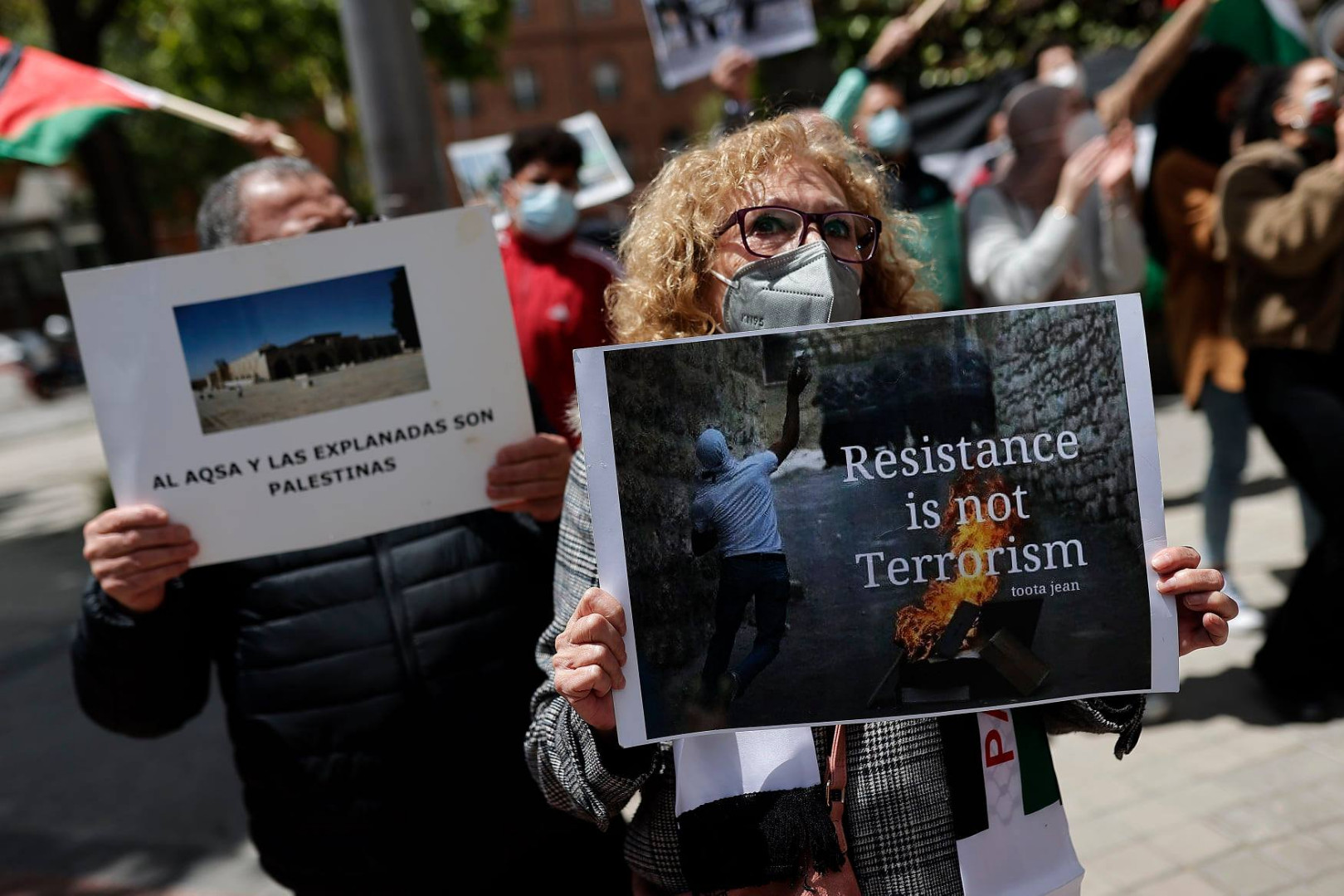 U Madridu protesti zbog izraelskih napada na Al-Aksu i Istočni al-Quds