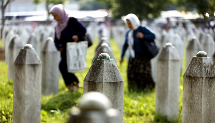 U MC Srebrenica - Potočari u toku reekshumacija ranije ukopanih žrtava genocida