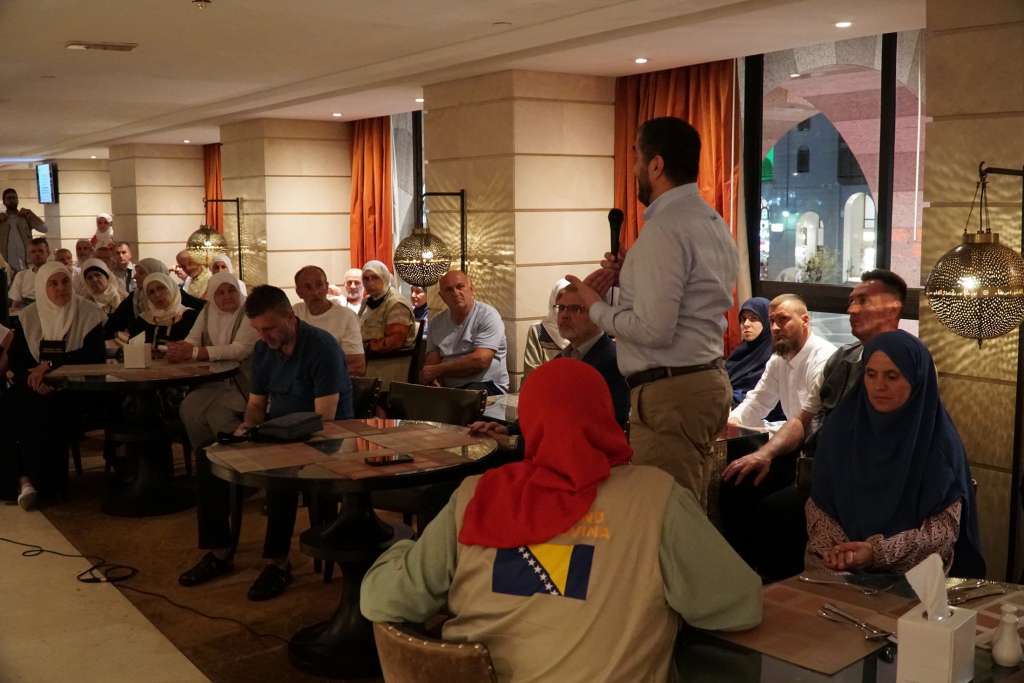 U Medini održan sastanak i druge grupe hadžija iz BiH s rukovodstvom Ureda za hadž i umru