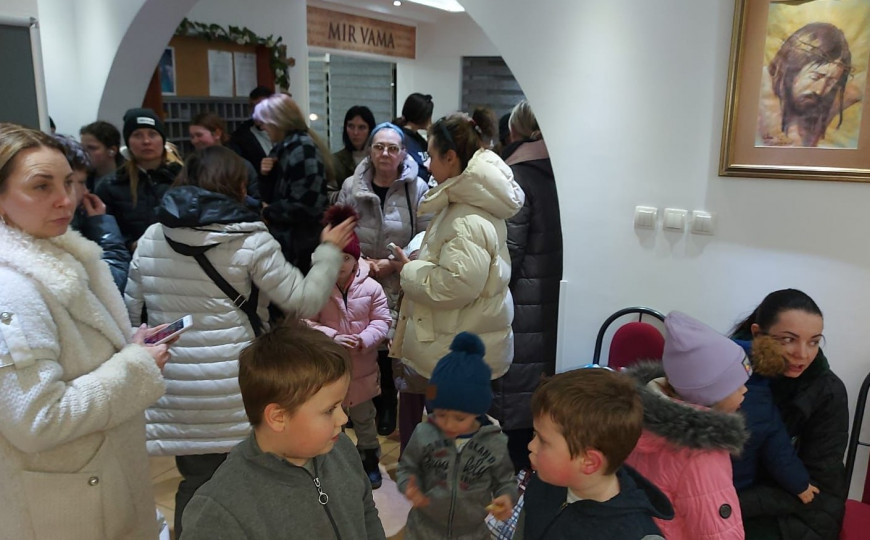 U Međugorju 206 ukrajinskih izbjeglica, najviše djece