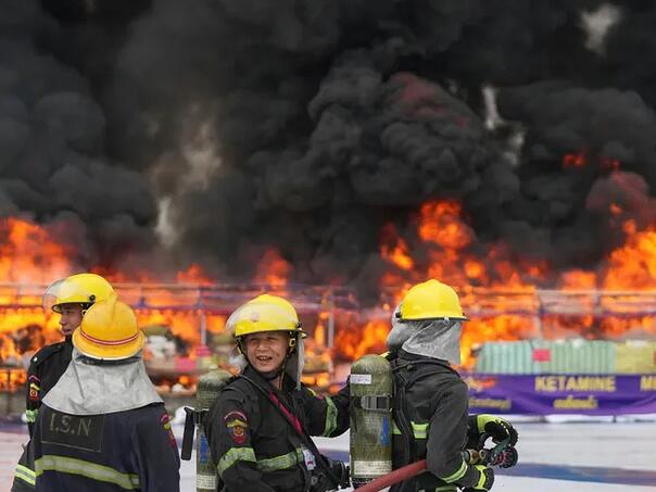 U Mijanmaru spaljena droga vrijedna 300 miliona dolara