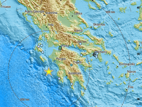U minutu razmaka Grčku zatresla dva jaka potresa