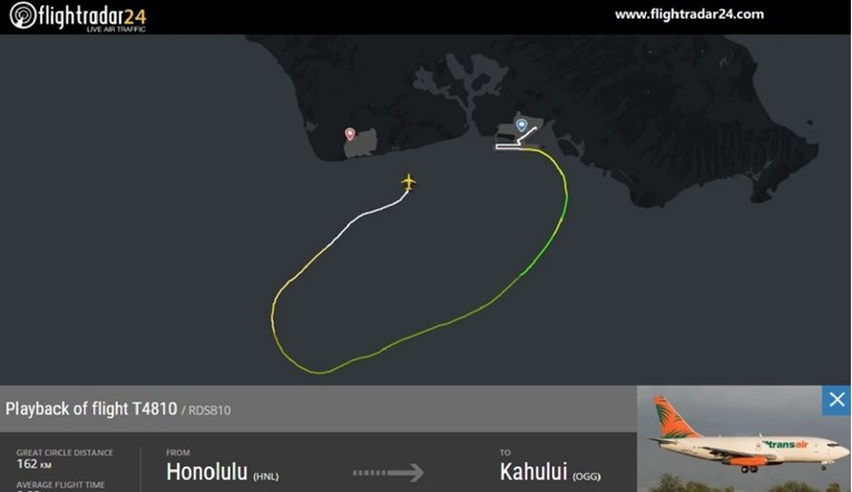 U more kod Havaja pao teretni Boeing 737