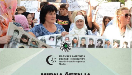 U Mostaru mimohod sjećanja na žrtve srebreničkog genocida