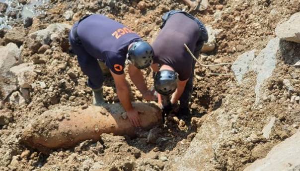 U Mostaru pronađena neeksplodirana aviobomba iz Drugog svjetskog rata
