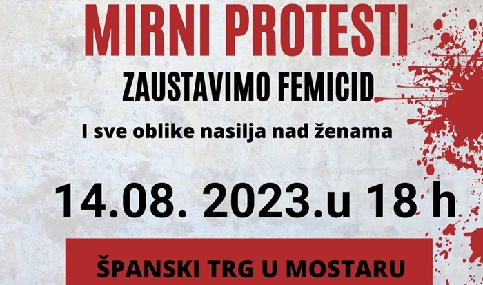 U Mostaru protesti protiv nasilja nad ženama