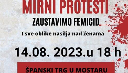 U Mostaru protesti protiv nasilja nad ženama